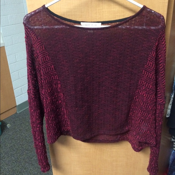 Light magenta sweater, size small