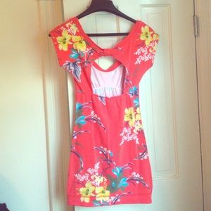 Hollister California open back dress