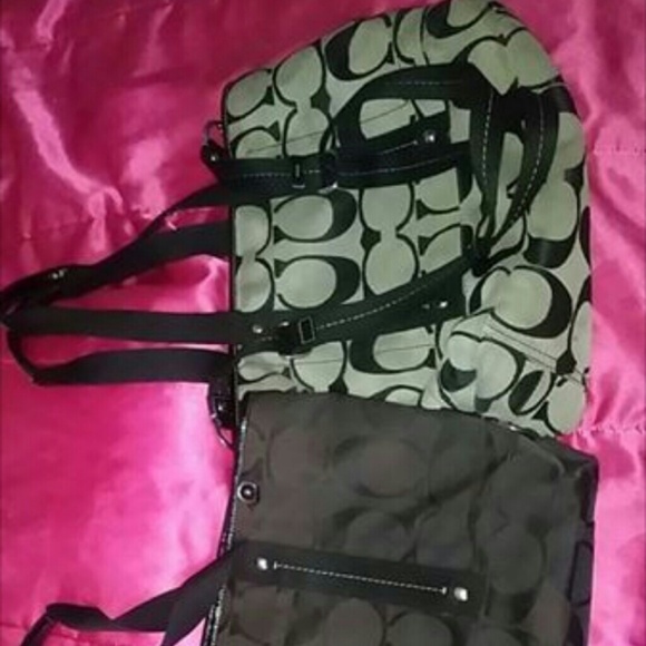 2 coach purses same size