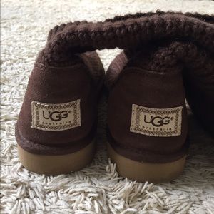 UGG Australia sweater boots, brown, medium length
