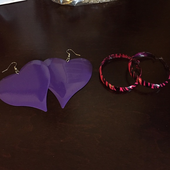 A set of new earrings