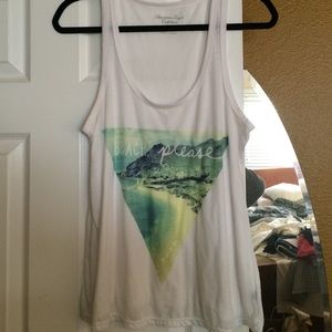 Beach, please tank top
