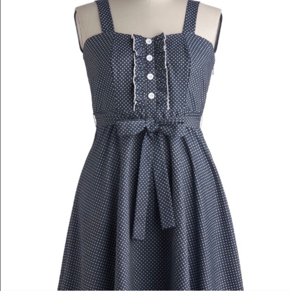 Mod cloth polka dot dress ❤️make me an offer❤️