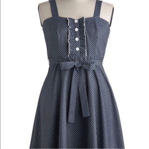 Mod cloth polka dot dress ❤️make me an offer❤️