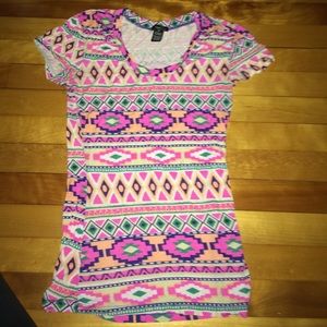 tribal print shirt
