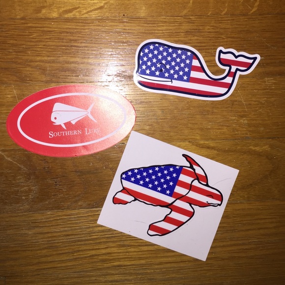Preppy American Stickers