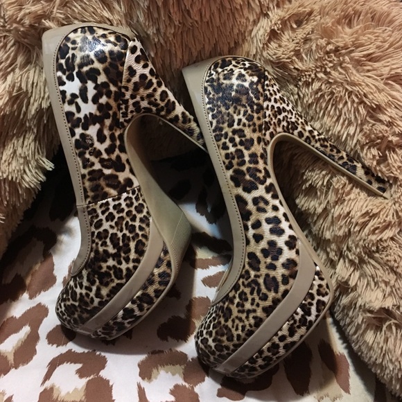 Leopard fashion shoes