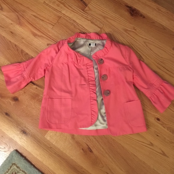 Jcrew Pink Blazer