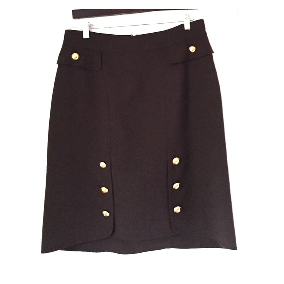 Carolina Herrara Brown Skirt