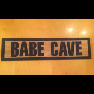 Brandy Melville Babe Cave sign
