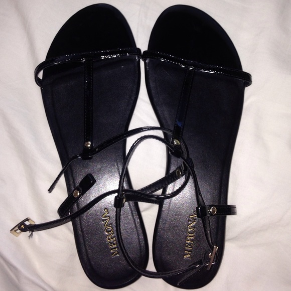 Target "Merona" brand, strappy sandals