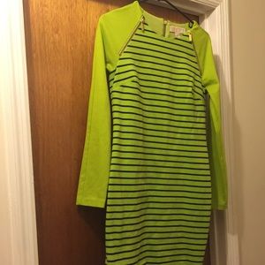 Knee Length Long Sleeve Michael Kors Dress