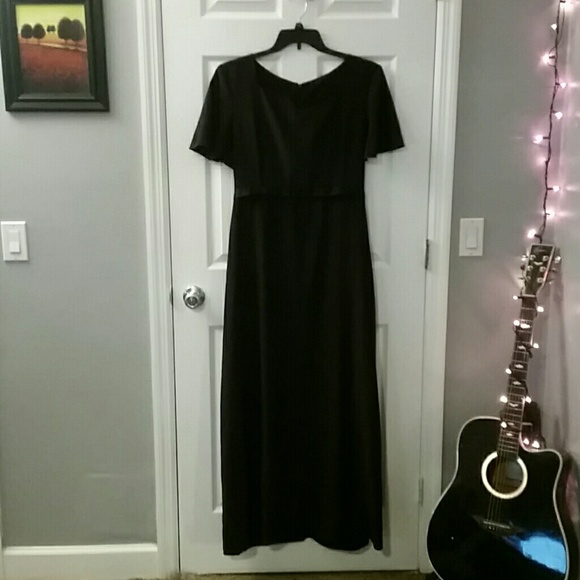 Plain Black Formal Dress