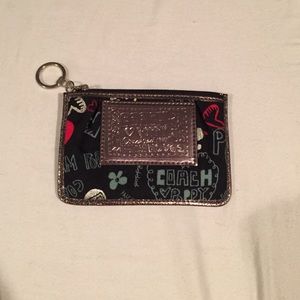 Coach poppy change purse
