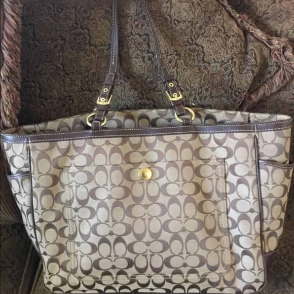 Authentic Coach large tote