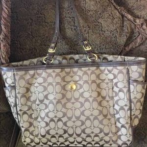 Authentic Coach large tote