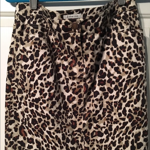 Leopard Print Pencil Jones NY