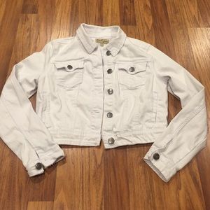 White Jean Jacket