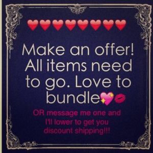Make me a reasonable offer!