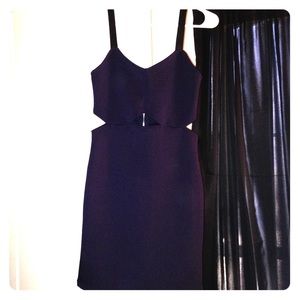 H&M eggplant purple dress
