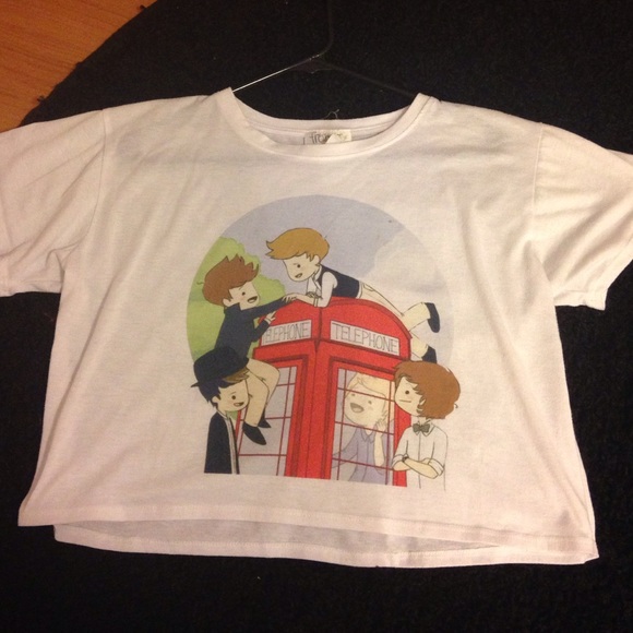 Freshtops Tops - One Direction - Take Me Home crop top