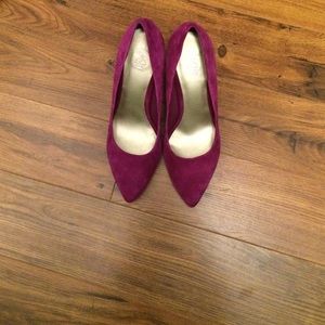 Pink Jessica Simpson heels size 11 W.