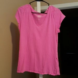 Hot pink t-shirt