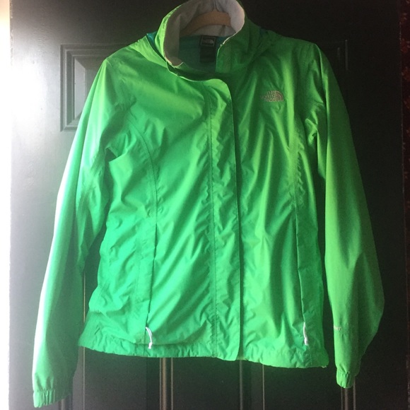 The North Face Jackets & Blazers - Green North Face Rain Jacket