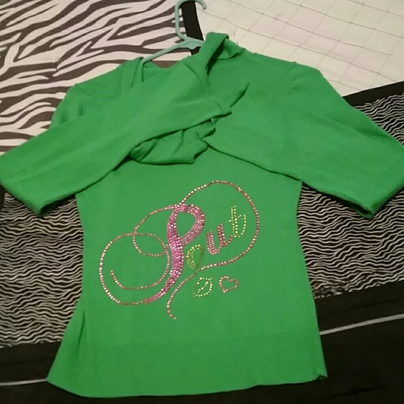 Bling Pout victoria's secret hoodie