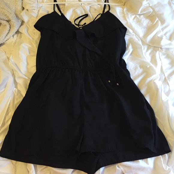 American Eagle Black Romper