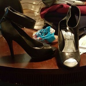 Black heels