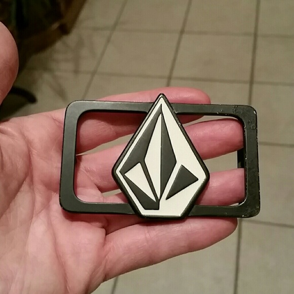 volcom belt buckle