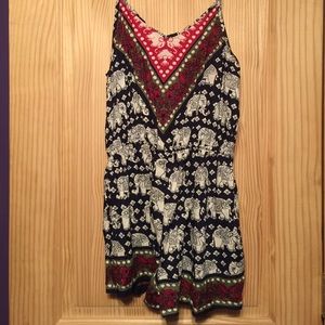 NWOT Elephant Romper