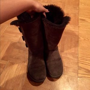 Ugg tall Bailey button