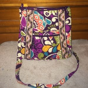 Vera Bradley Hipster purse in plum crazy