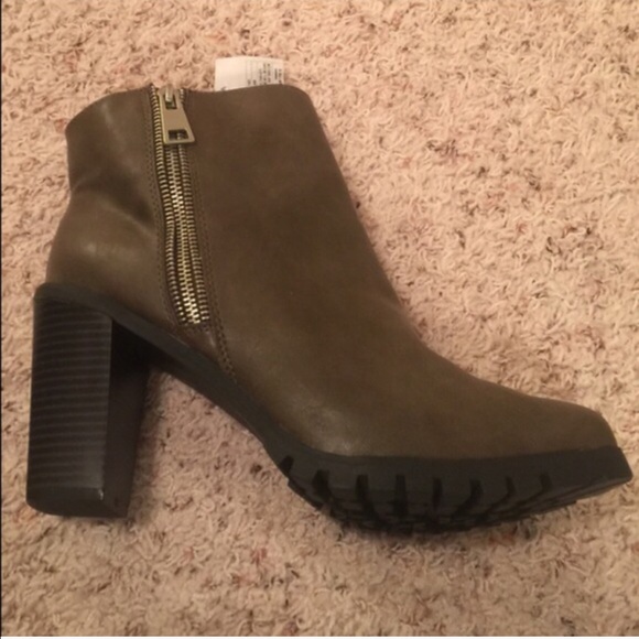 Mossimo Supply Co. Shoes - Taupe Ankle Boots(size 11)NWT**1 HR SALE**