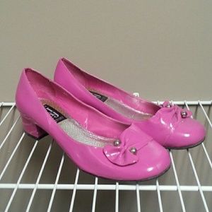 Hot pink heels
