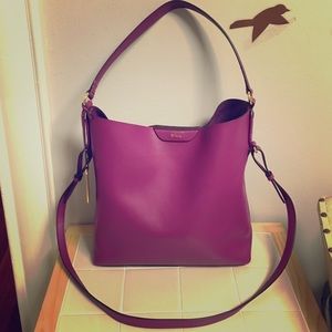 Ralph Lauren leather hobo/crossbody