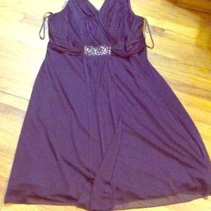 Purple Jessica Howard Gown!