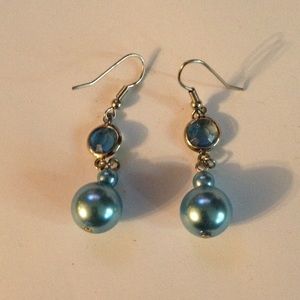 Blue earrings
