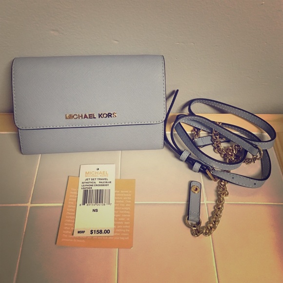 Michael Kors Jet set travel LG phone crossbody