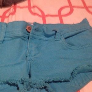 baby blue shorts