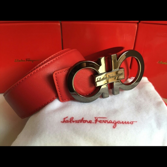 salvatore ferragamo leather men belts