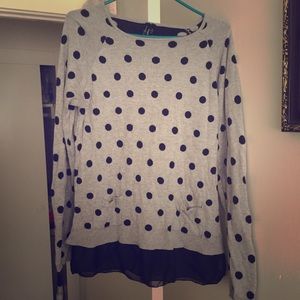 Polka Dot tunic sweater