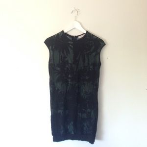 $10 flash sale: zara palm tree and net dress