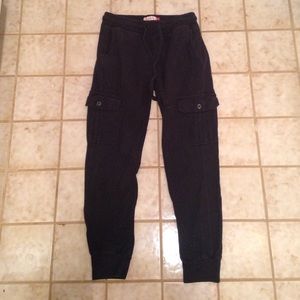Black joggers