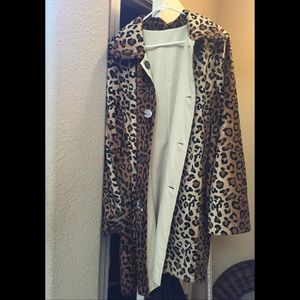 Woman's plus size reversible coat