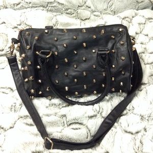 Steve Madden Rampage Studded Satchel Crossbody