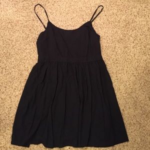 Black, short dress...