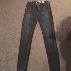 Abercrombie & Fitch medium wash skinny jeans